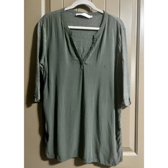 🌿 Chic in Sage | Contemporaine Simons Tunic | XL - Picture 6 of 7